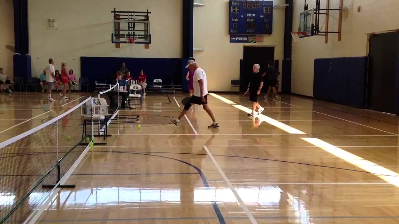 Pickleball Mixed Doubles 2013-Brendy & Mike