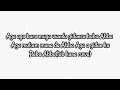 MR AUTA NE AGA AGA LYRICS MR AUTA NE AGA AGA LYRICS