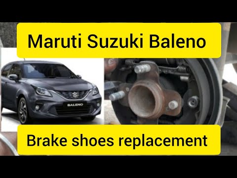 How to replace rear drum brakes | Maruti Suzuki Baleno