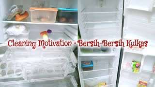 Cleaning Motivation. Bersih-Bersih Kulkas Di Pagi Hari | Kegiatan Ibu Rumah Tangga