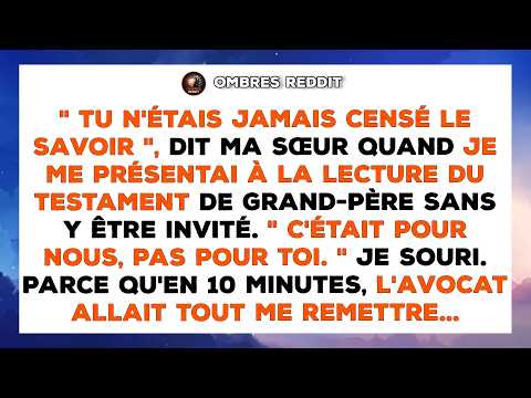 Ils M'avaient Exclu De La Lecture Du Testament De Grand-Père — Jusqu'à Ce Que L'Avocat Change Tout.
