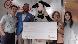 We're a 2025 Chick-fil-A Restaurants True Inspiration Awards grant recipient!