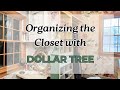 Dollar Tree Closet Organization Ideas, Dollar Tree Organization Haul