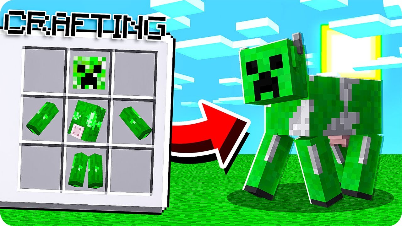Come Addomesticare Un Creeper In Minecraft