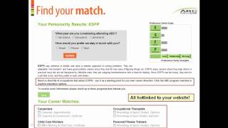 Short Tour of the TypeFocus Find Your Match Program