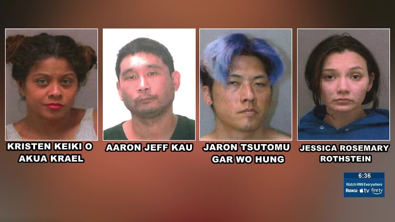 Oahu grand jury indicts 4 in alleged theft and forgery ring - YouTube