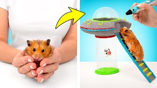 Tự Làm Đĩa Bay Cho Hamster Bằng Bút 3D screenshot 3