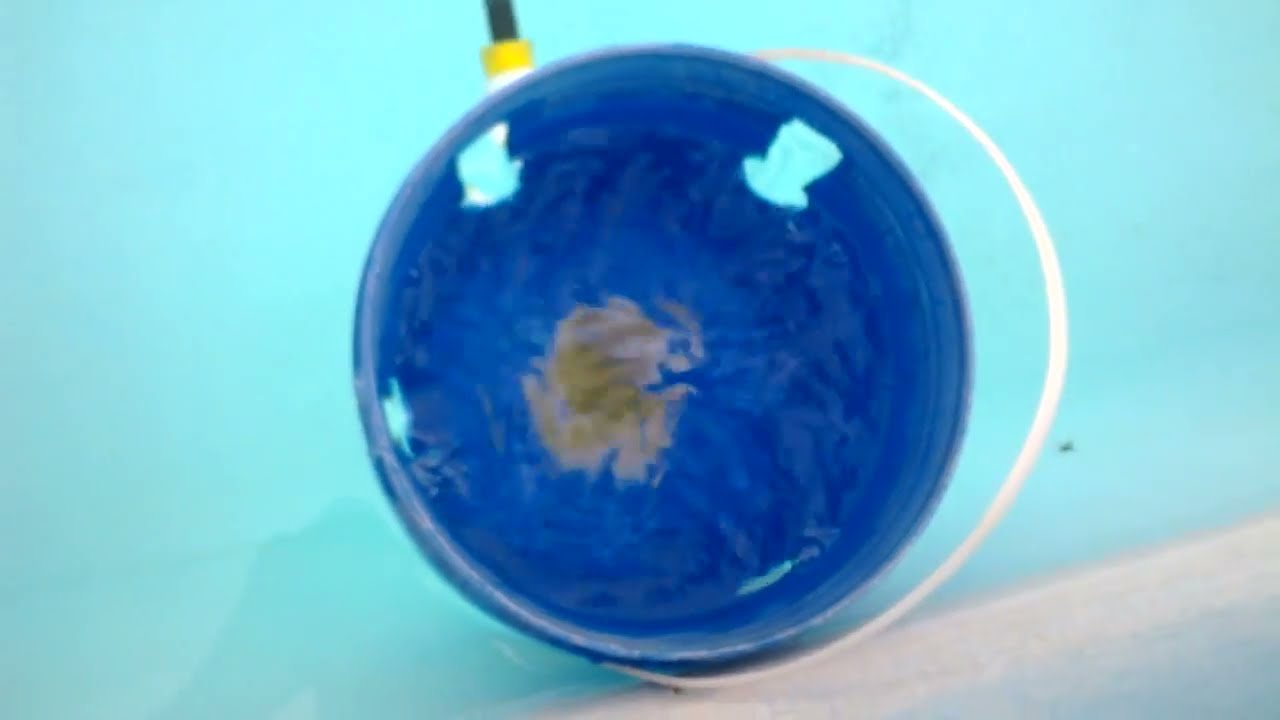 Skimmer de piscina caseiro YouTube