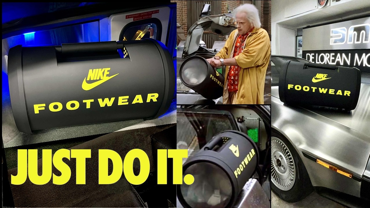 Back to the Future Nike Footwear Mag Bag Review and Conversion!
