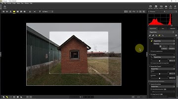 Nikon NX Studio - How to Use the Crop Tool and the Straighten Tool in NX Studio