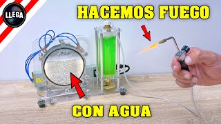 🔴 EXPERIMENTO: Convierte el Agua en Fuego - Generador de Hidrógeno - HHO