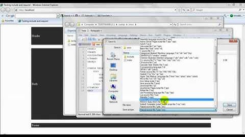 Include and Require function SynapseIndia php development Tutorial 2