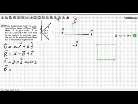 Vector Addition Examples In Physics