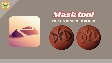 How to use the MASK tool Nomad Sculpt