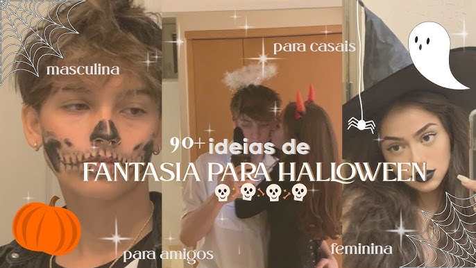 Veja Incríveis Maquiagens Masculinas Halloween 2018  Maquiagem assustadora  halloween, Maquiagem assustadora, Maquilhagem de halloween