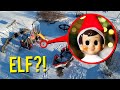 Drone catches elf on the shelf at haunted park he actually moved