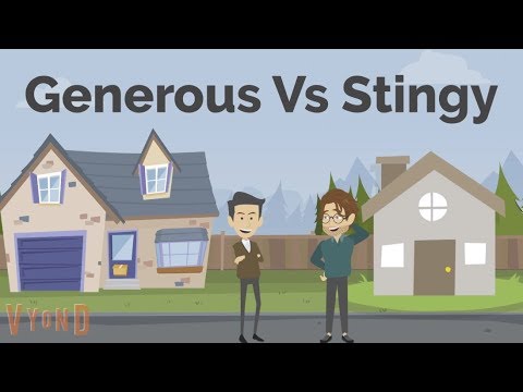 Video: How Not To Be Stingy