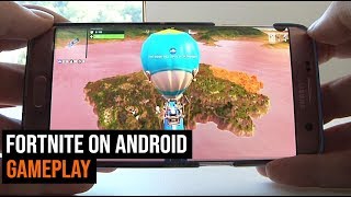 Fortnite on Android Gameplay