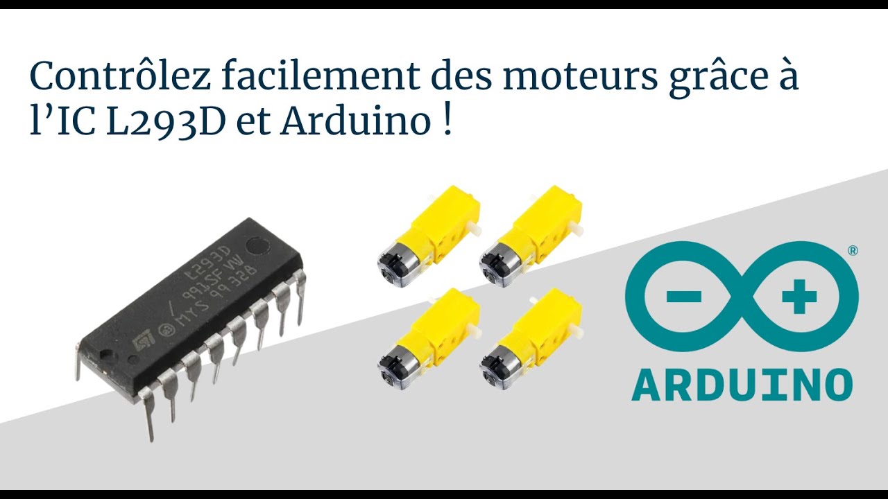 2 Pièces Carte D'Extension Bouclier L293D Pour Moteurs DC - Compatible Arduino Podazz