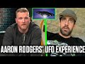 Aaron Rodgers Tells Pat McAfee About His UFO Experience