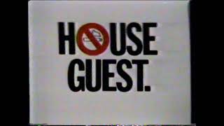 1992 Wrigleys Spearmint Gum House Guest That cool clean taste TV Commercial