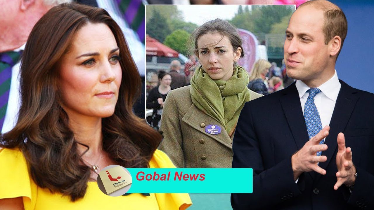 How did Kate Middleton react to seeing Prince William with another