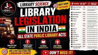Library Legislation In India Explained All 19 Public Library Acts Cess Details Libbonix