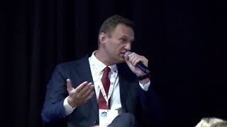 Навальный о Тумсо Абдурахманове на конференции в Польше