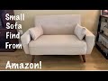 LOVESEAT SOFA on AMAZON. EASY ASSEMBLY!
