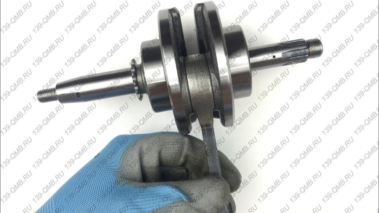 Коленвал Альфа 90 куб. (палец d13 x щека 89 мм.) НА ШАТУНЕ ЦИФРА 90 купить по от