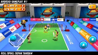 Roll Spike: Sepak Takraw || Story Mode - Level 6 || Android Gameplay (HD) #7 screenshot 2