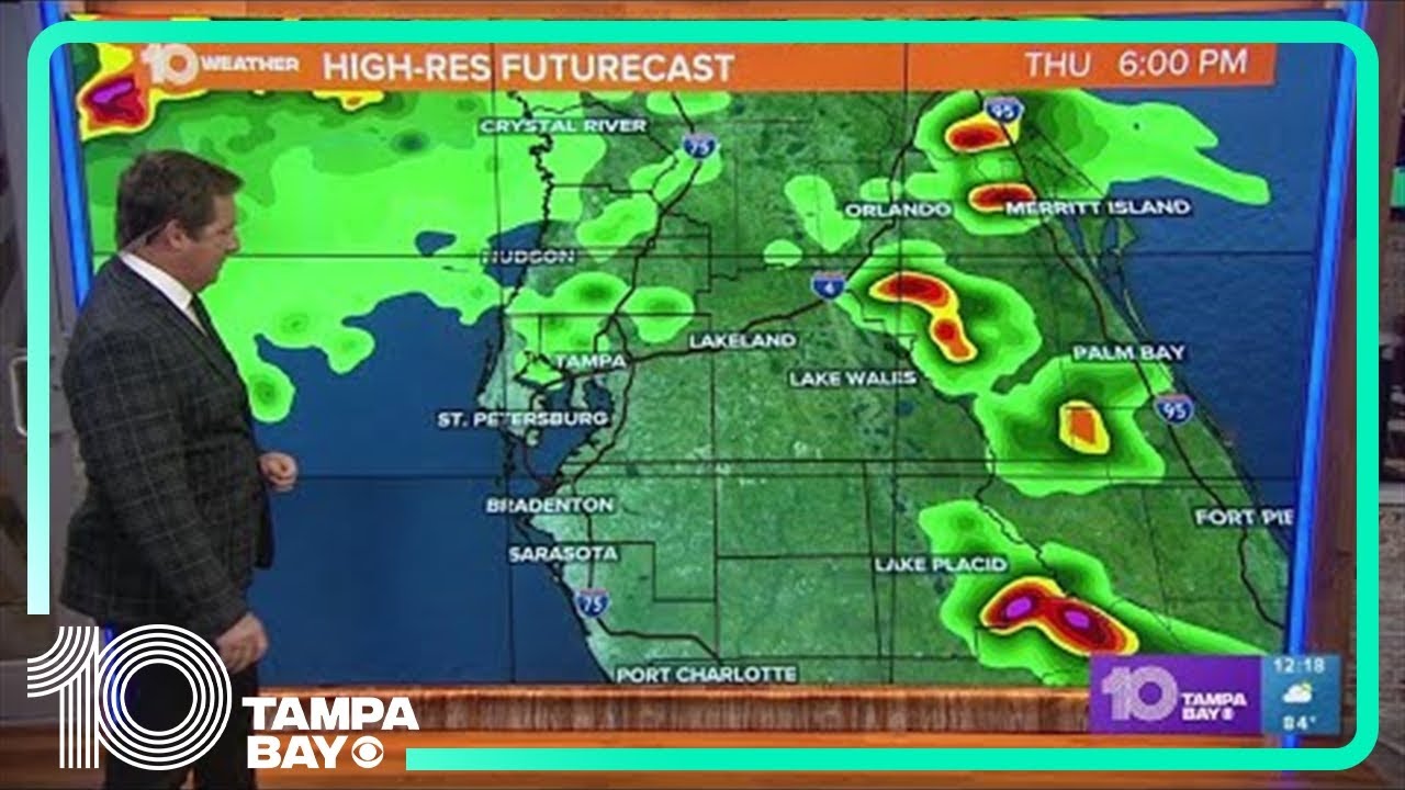 10 Weather: Lower severe weather risk for Tampa Bay area during second ...