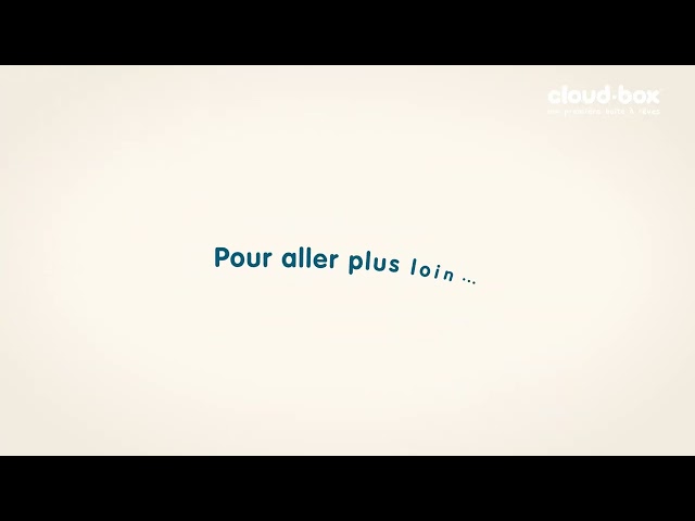 Boîte à histoires à projections CloudBox : Cloud B