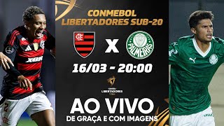 Thumbnail for FLAMENGO X PALMEIRAS | CONMEBOL LIBERTADORES SUB-20 | FINAL | AO VIVO E COM IMAGENS