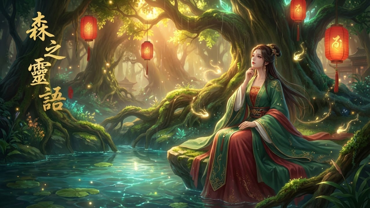 森之靈語｜在我睫毛撒下一場雨