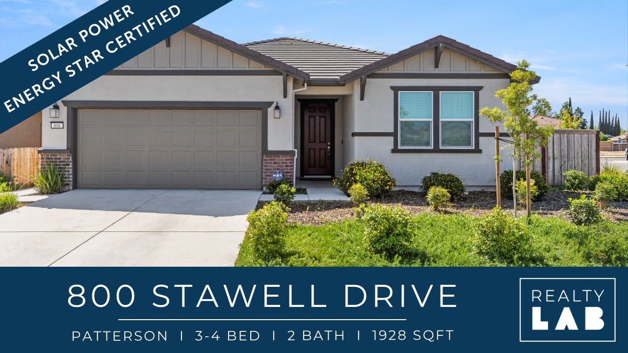 FOR SALE 800 Stawell Drive, Patterson, CA YouTube