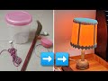 lamp using waste materials | electric lamp | night lamp | table lamp | lamp diy