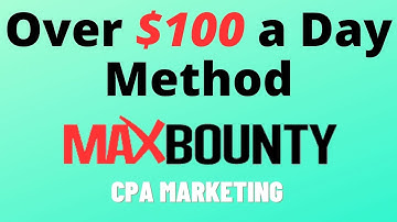 Make Money With MaxBounty Using PLR Articles And Free Traffic | CPA Marketing Step By Step Tutorial