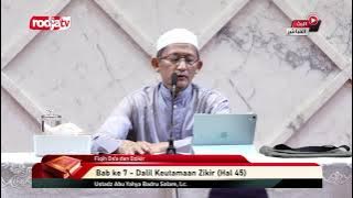 [LIVE] Ustadz Abu Yahya Badru Salam, Lc. - Fiqih Do'a dan Dzikir