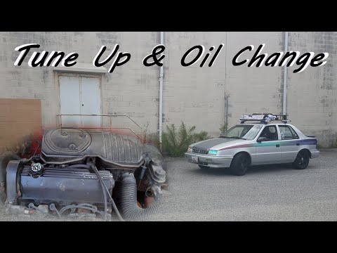 1993 Plymouth Sundance 71k tune up and oil change: 2.2 ltr 4cyl