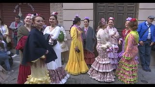 La Virgen del Rocío llena el Casco de Toledo de alegría y devoción