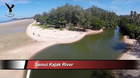 Bang Kao Beach-1 / Koh Samui Thailand overflown with my drone