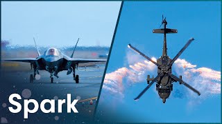 Top 10 Greatest Fighter Jets, Helicopter \& Machinery Of All Time | Greatest Ever | Spark