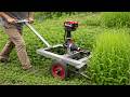 Very few farmers know the secret of this tool: turning scrap metal into a powerful grass cutter