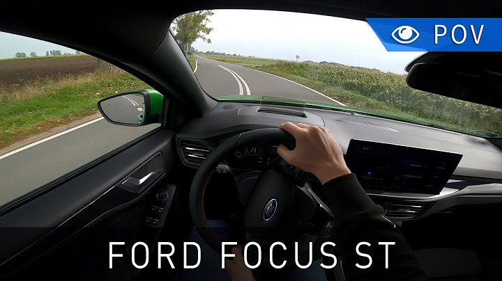 Ford Focus ST 2.3 EcoBoost 280 KM (2022) - POV Drive | Project Automotive