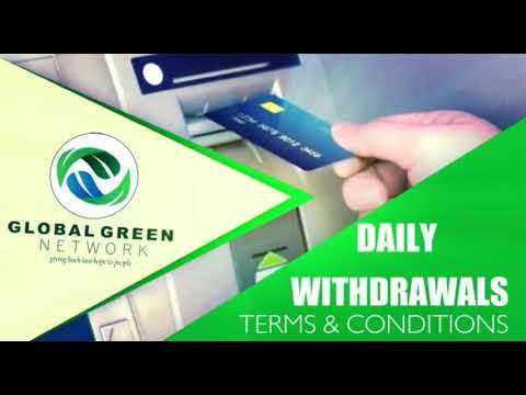 Grobal Green Network Withdrawal Terms and conditions