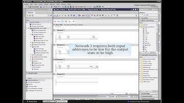 11: Create AND Logic Operations in TIA Portal