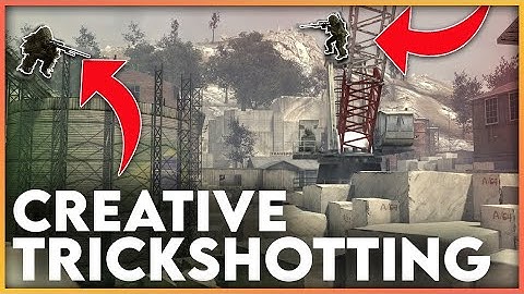 BEST QUARRY TRICKSHOT SPOTS!!! MW2/IW4X