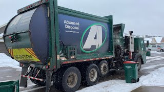 Advanced Disposal: 4 Garbage Trucks by TwinCitiesTrash 6,661 views 4 years ago 7 minutes, 57 seconds