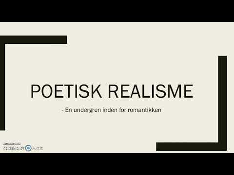 Poetisk realisme